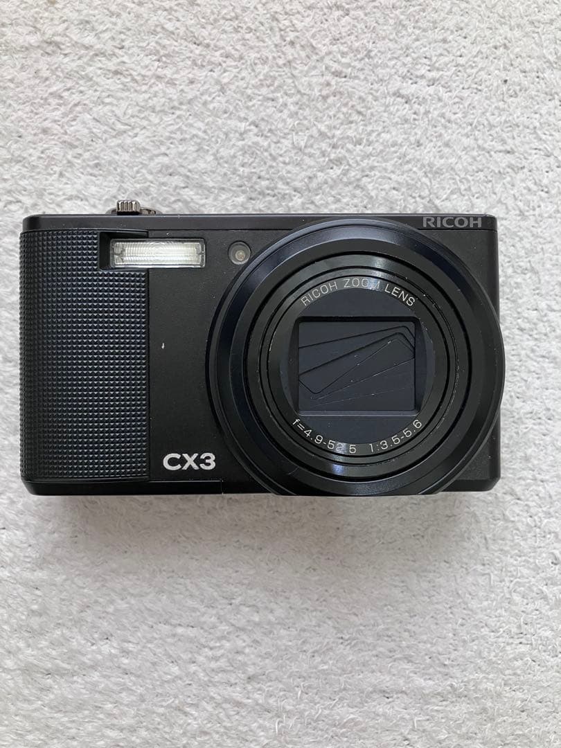 RICOH CX3 動作確認済み　iPhone転送　充電器付き　ブラック