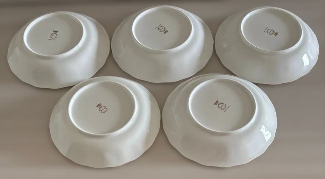 ナルミミラノカレー皿5枚セット