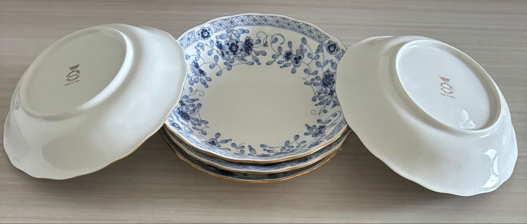 ナルミミラノカレー皿5枚セット