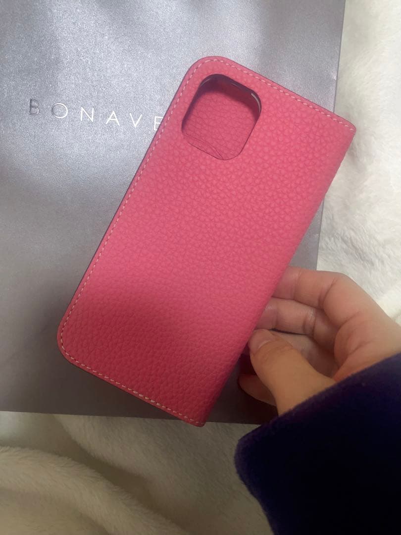 試着のみ　ボナベンチュラ　ダイアリーケース　iPhone12mini