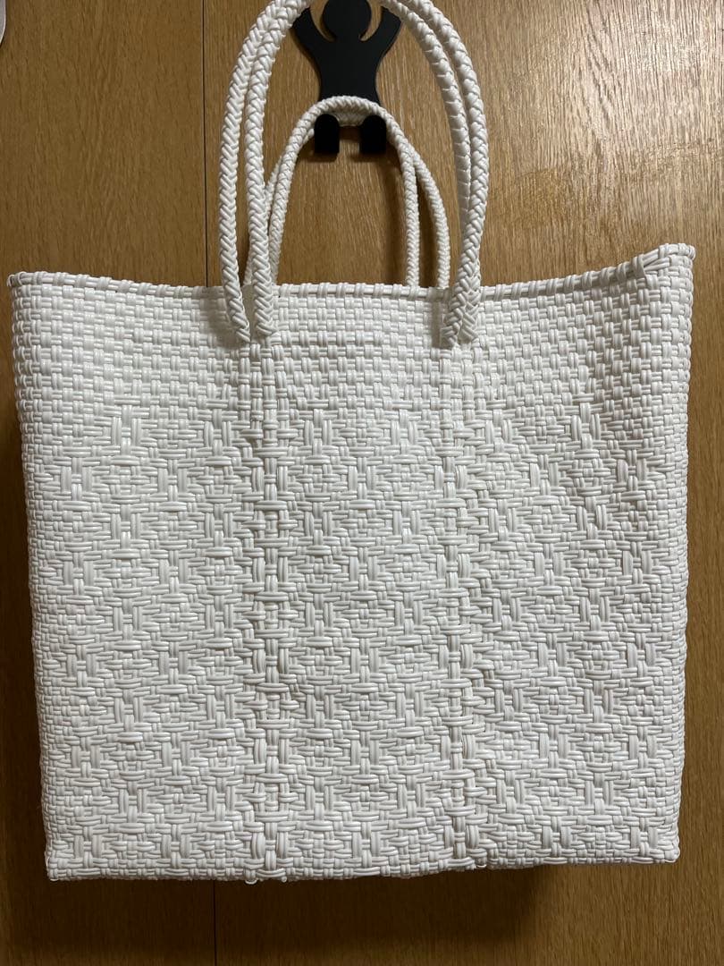 Letra レトラ　メルカドバッグ　ホワイト　Sサイズ　美品