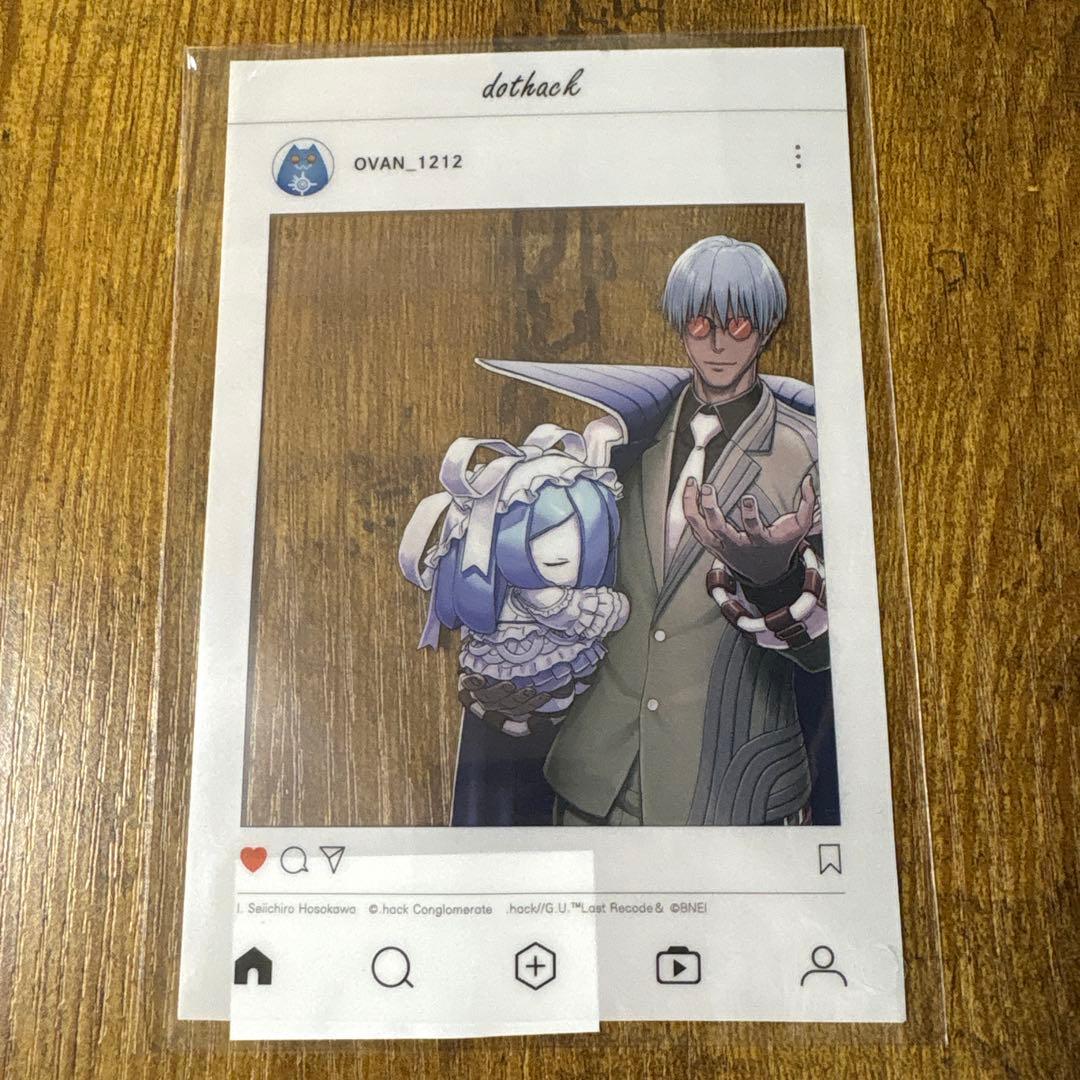 【新品未開封】.hack//G.U. Birthday オーヴァンVer. 特典