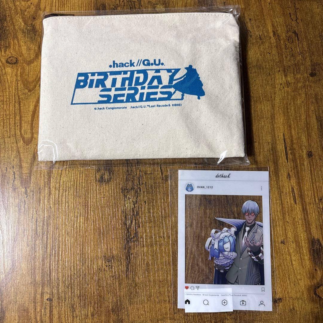 【新品未開封】.hack//G.U. Birthday オーヴァンVer. 特典