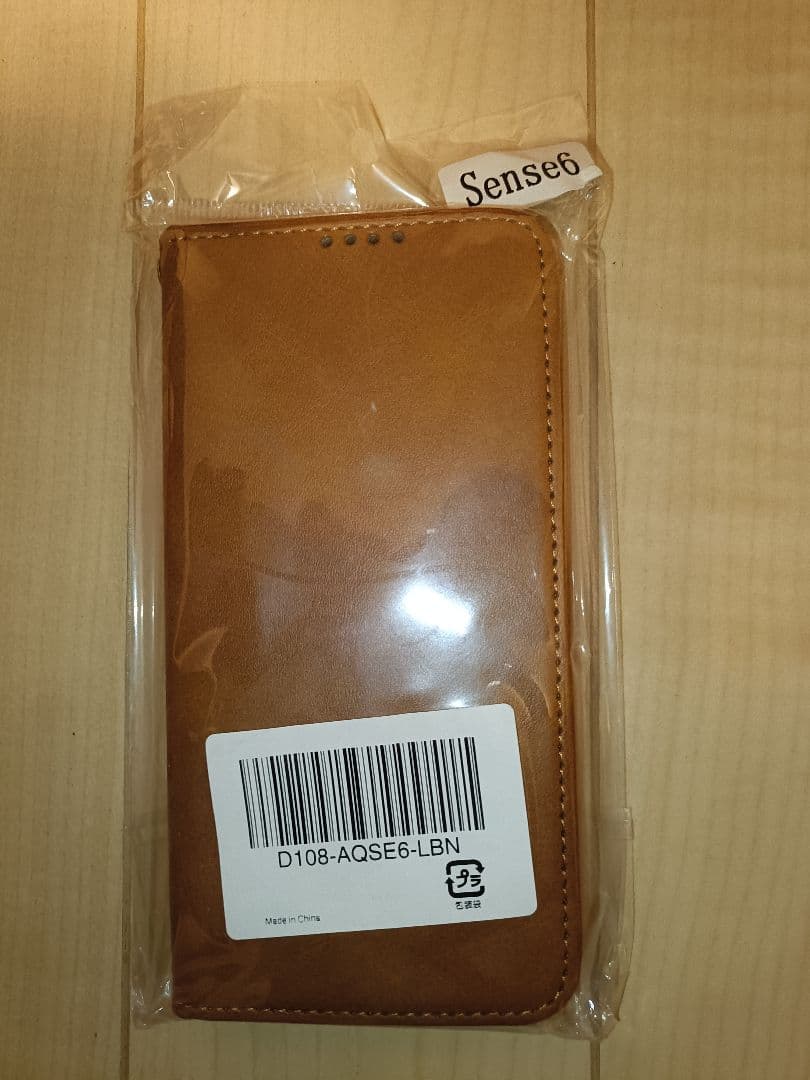 AQUOS sense6 6GB 128GB☆新品手帳型ケース、画面フィルム付き