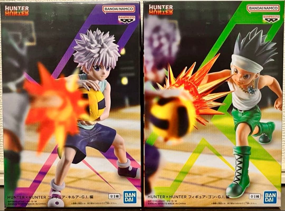 ハンターハンター　ゴン　キルア　G.I.編　フィギュア　22個セット