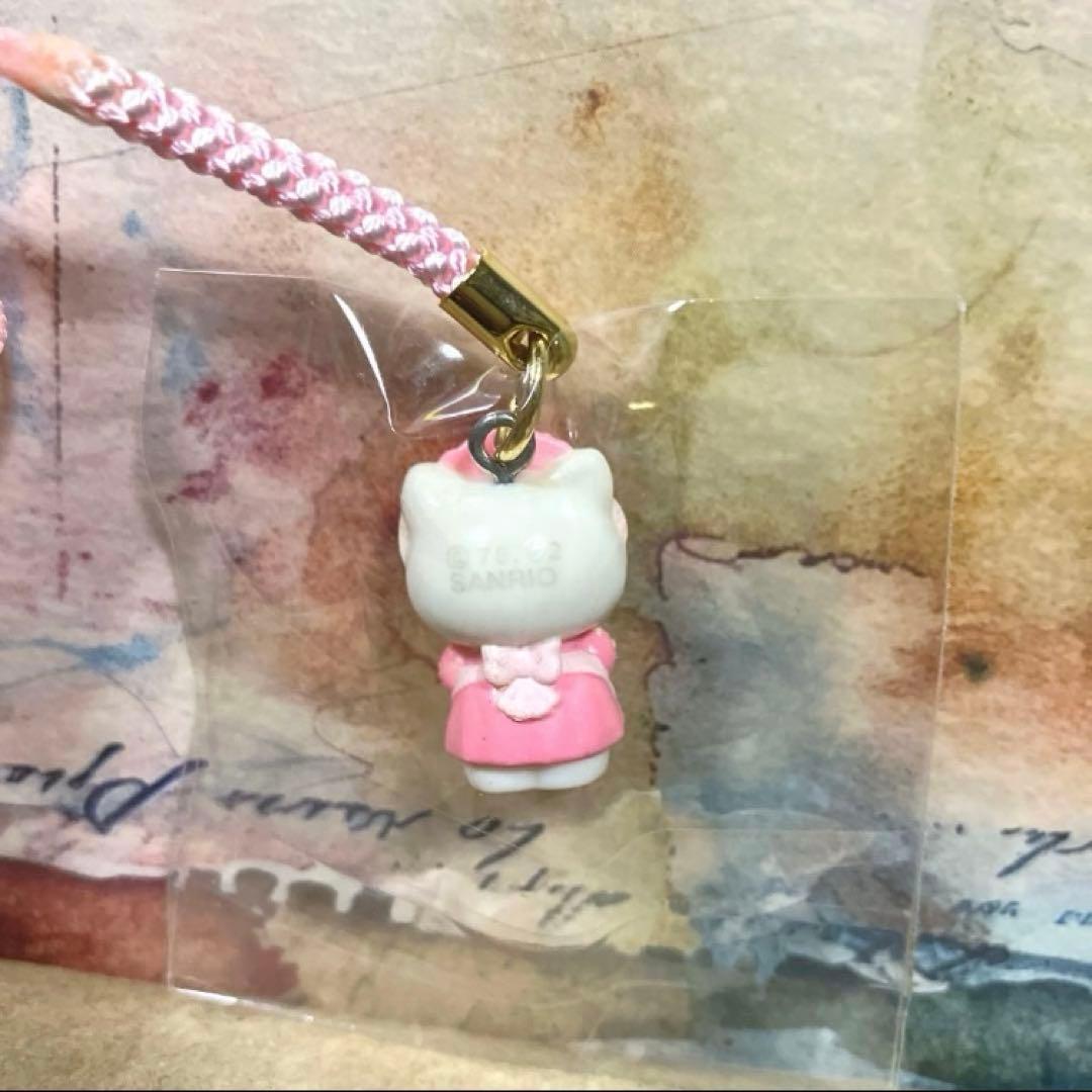 ハローキティ 根付け ベビーカステラ ストラップ ウェイトレス メイド ❤︎ レア