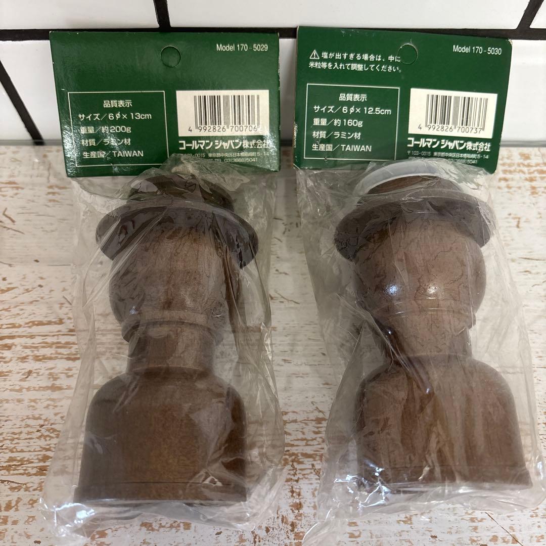 コールマン　ランタン型　ペッパーミル　ソルト