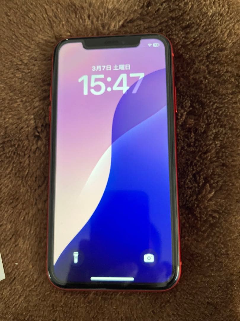 Apple iPhone XR (PRODUCT RED) 本体
