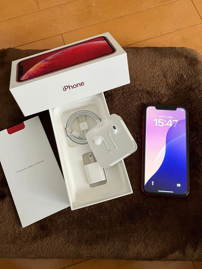 Apple iPhone XR (PRODUCT RED) 本体