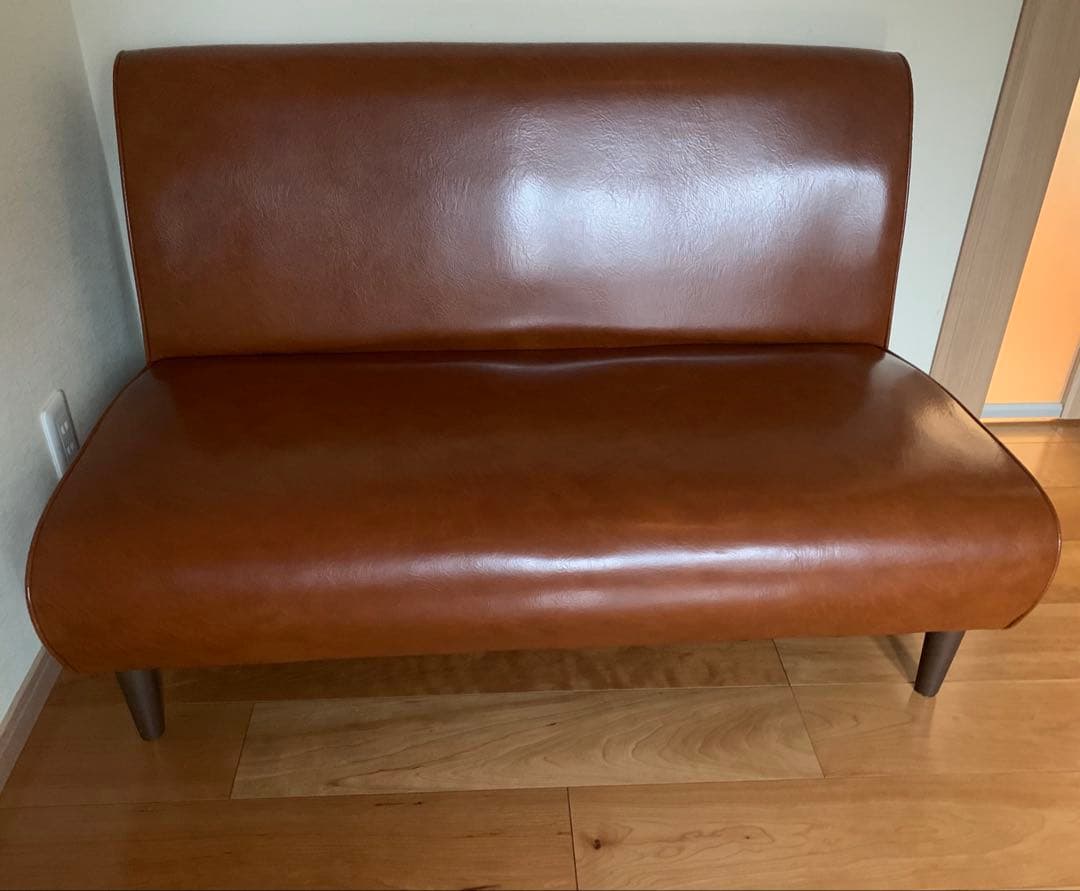 【大幅値下げ中】コークスソファ　2人掛け