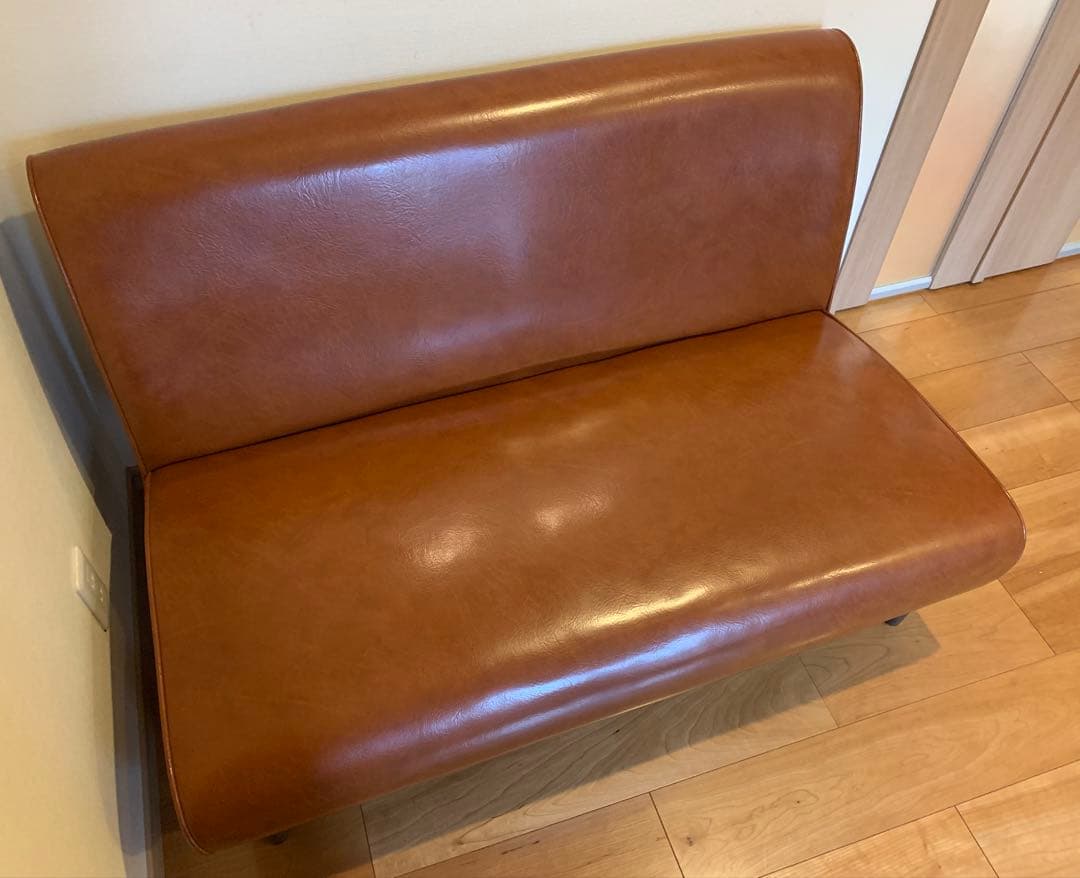 【大幅値下げ中】コークスソファ　2人掛け