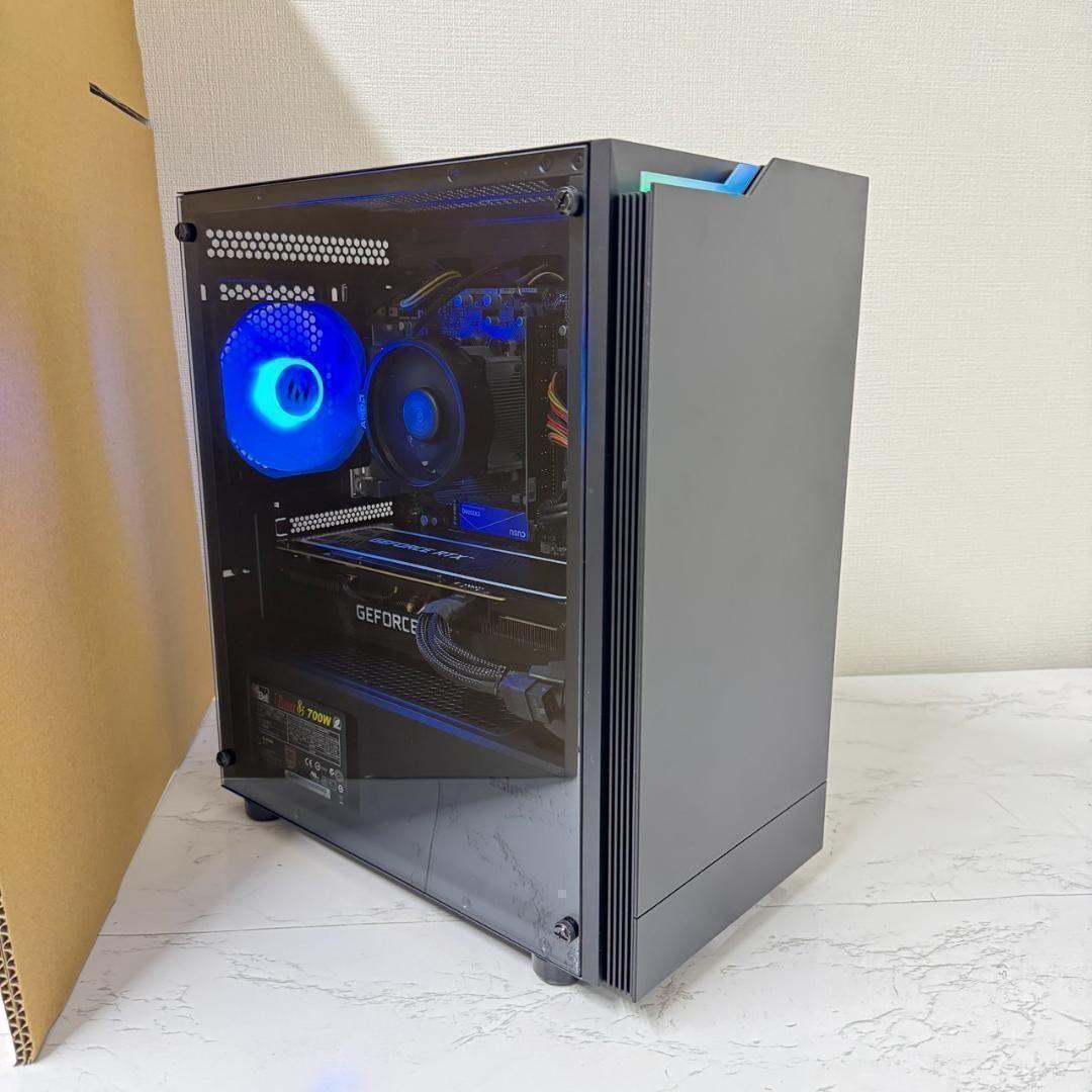 【即納激安ブラックモデル】RTX3060搭載ゲーミングPCフルセット✨R7