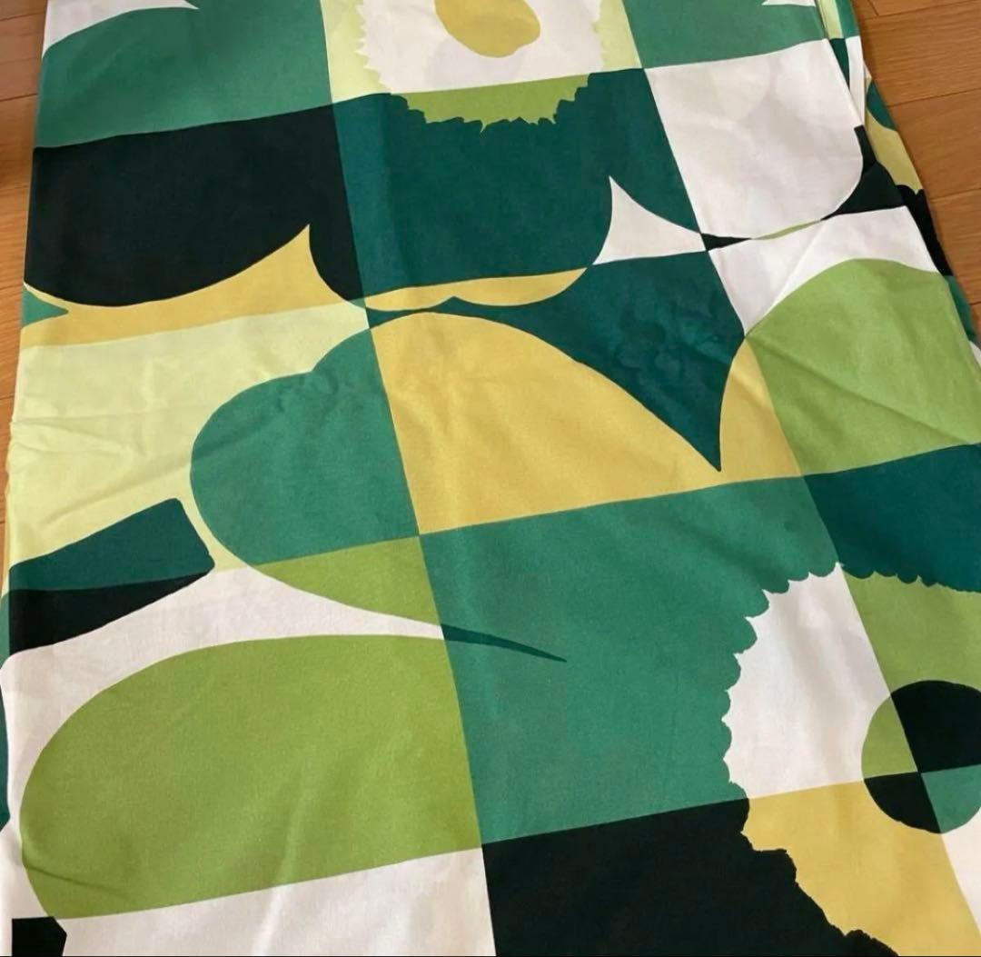 希少 極美品 marimekko マリメッコ 寝具 デュベカバーピロケース