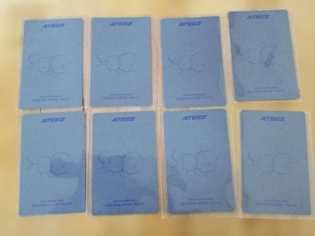 ATEEZ TOKTOQ KQ 特典 チェリーver. トレカ　コンプ