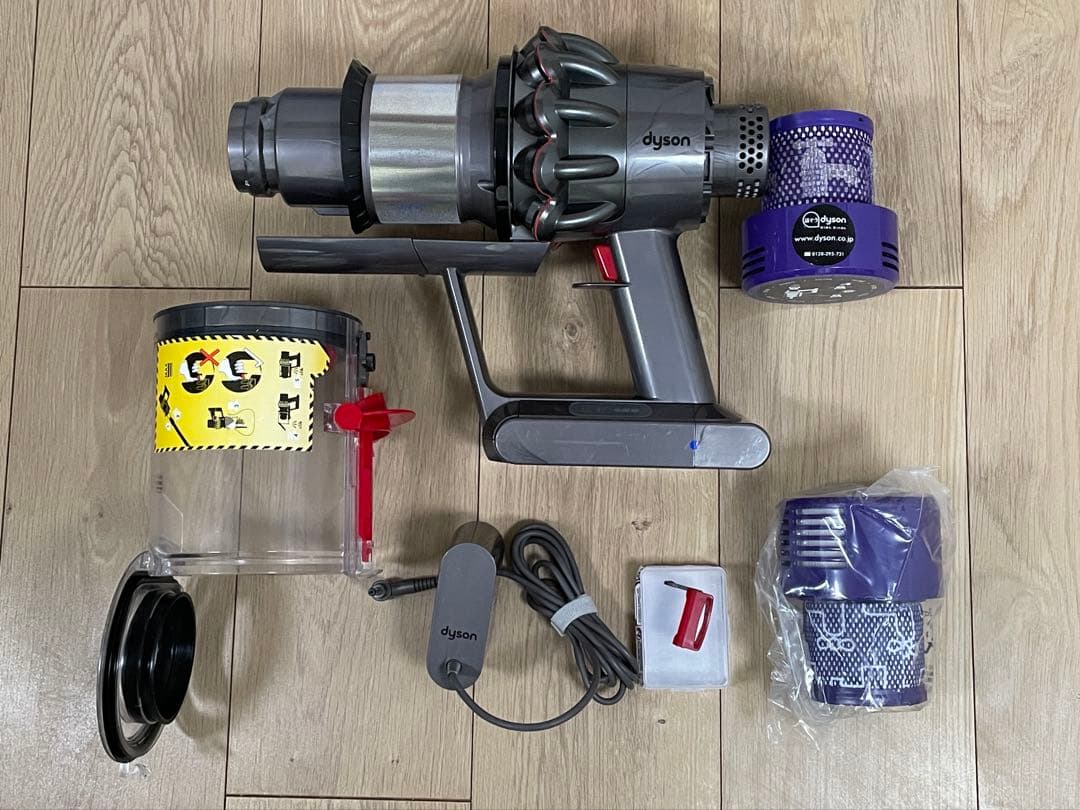 ダイソン⑥ V10SV12新品パイプ ２ヘッドから選択 補強型トリガ　フルパーツ