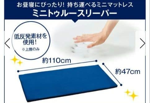 ミニトゥルースリーパー（ごろ寝マット)×2