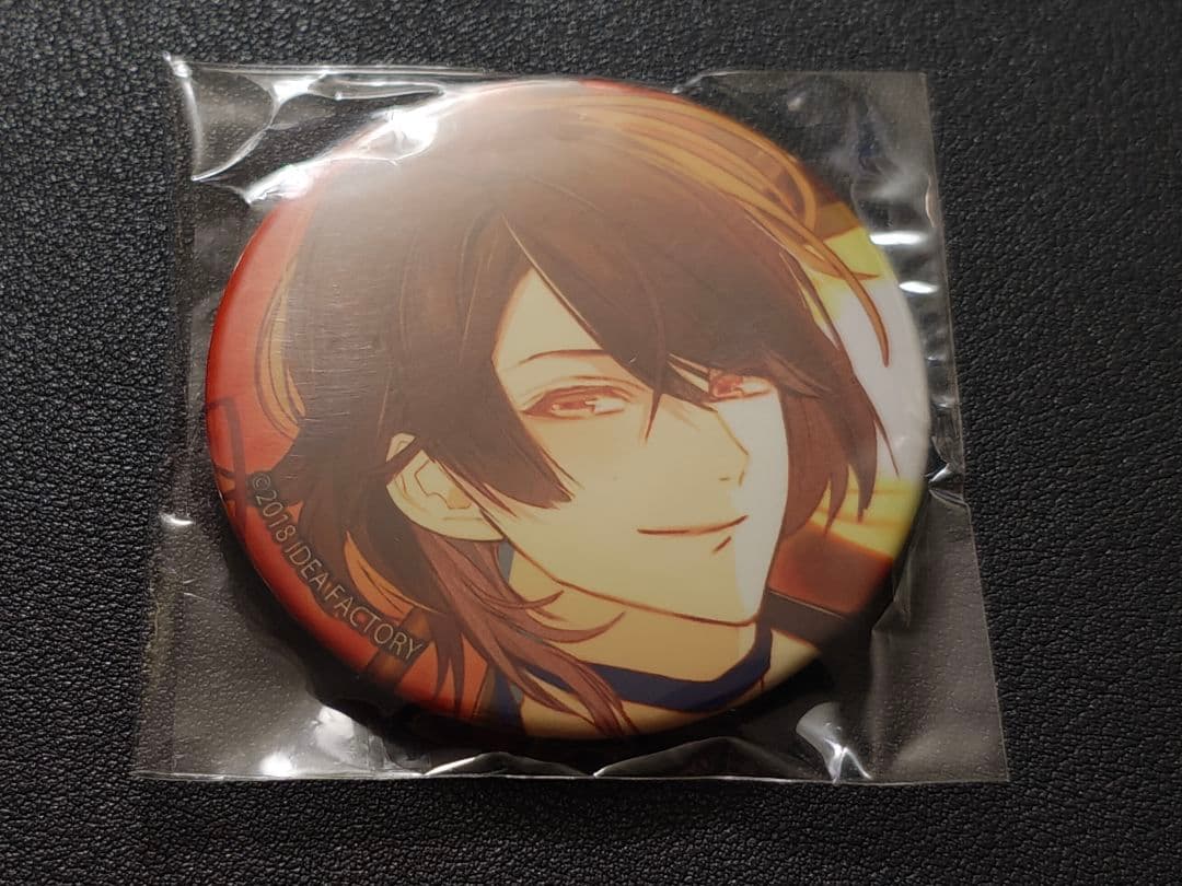 ニル・アドミラリの天秤 色ドリ撫子　尾崎隼人　鷺澤累　缶バッジ　アニメイト限定