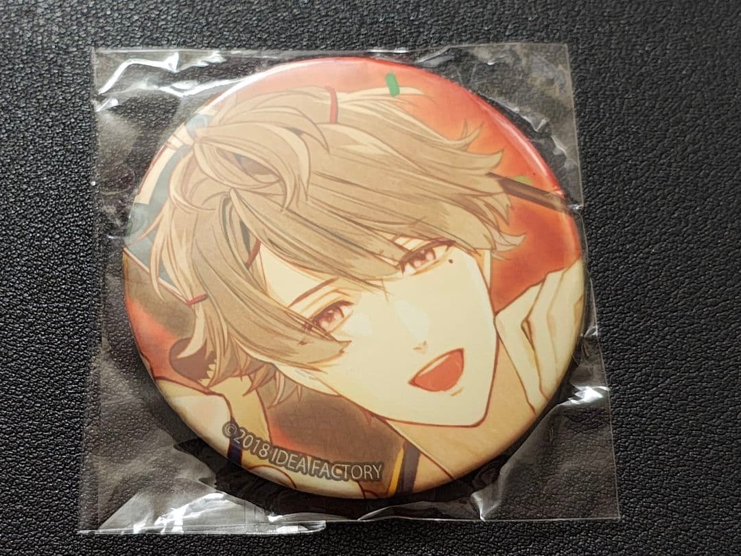 ニル・アドミラリの天秤 色ドリ撫子　尾崎隼人　鷺澤累　缶バッジ　アニメイト限定