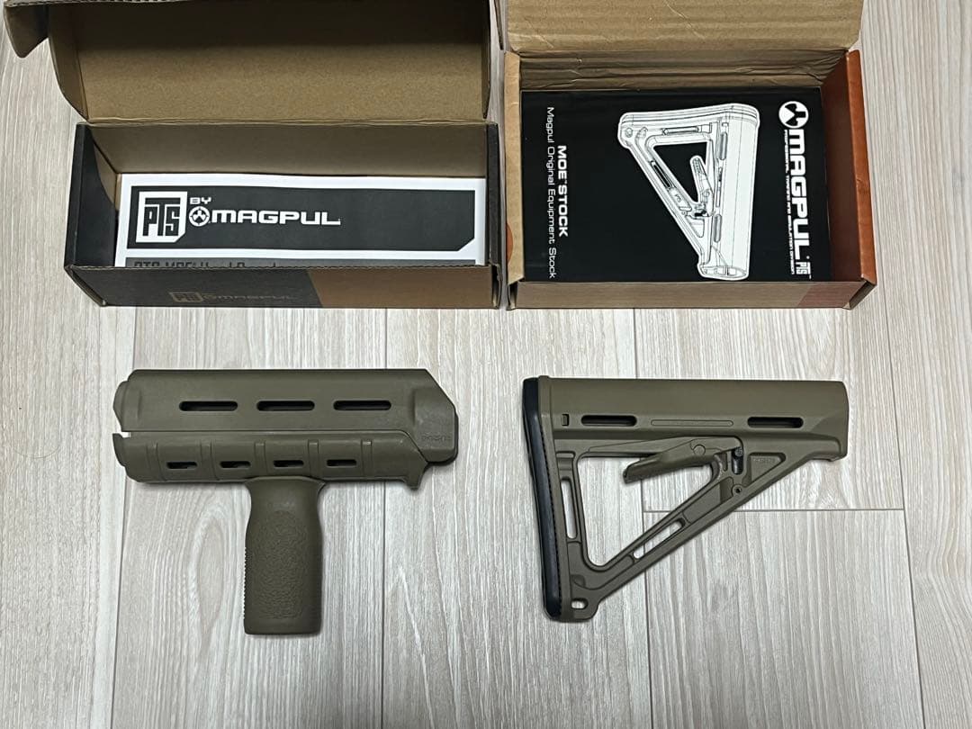 MAGPUL マグプル PTS MOE ストック ハンドガード グリップ 実物