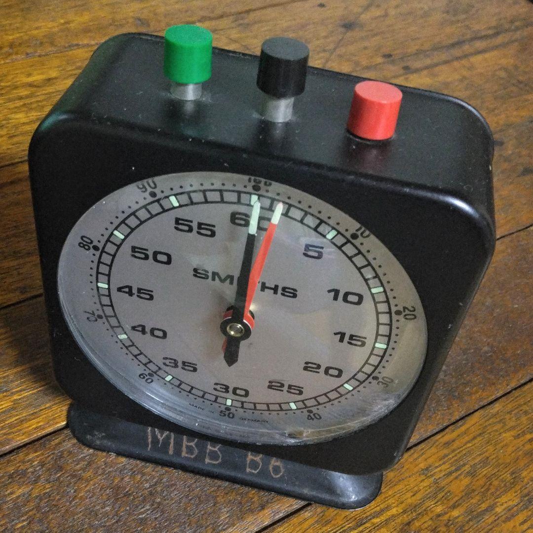 SMITHS STOP CLOCK 西ドイツ製 1980年代　暗室タイマー
