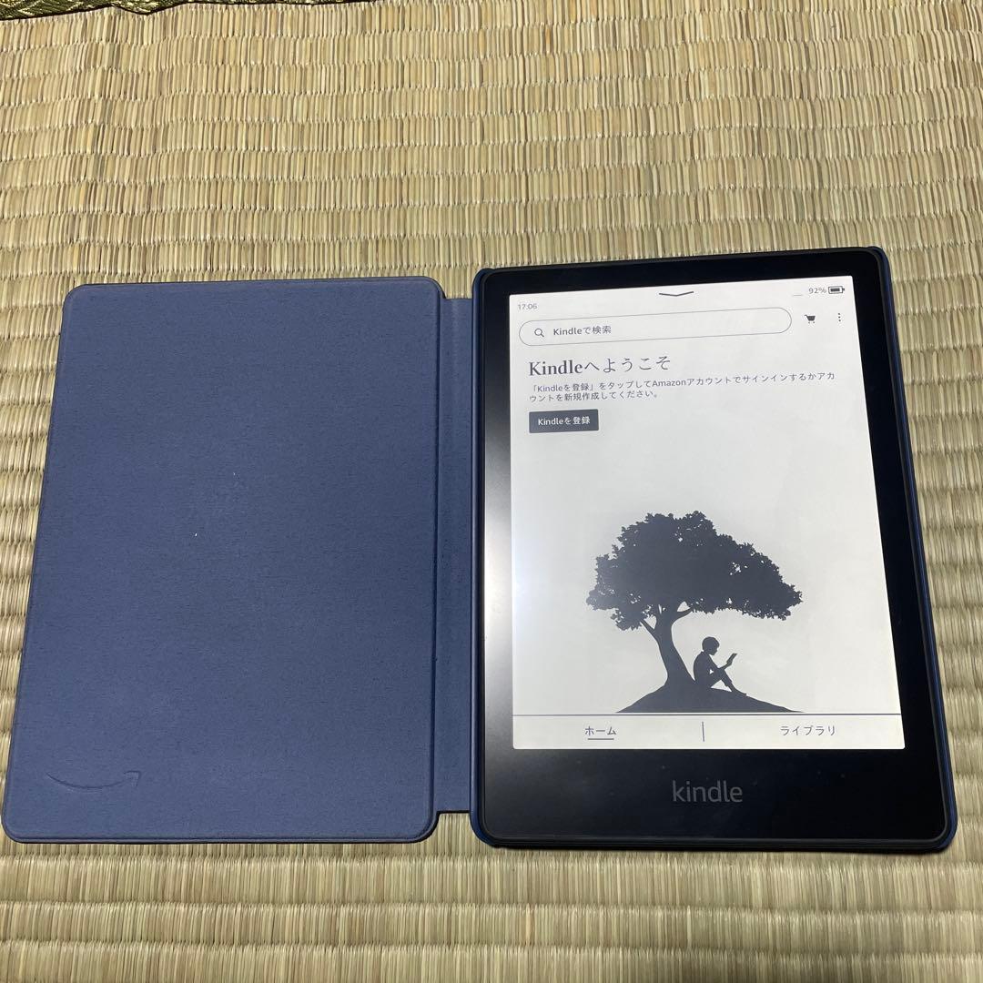 Kindle 6インチ 黒 専用カバー付き