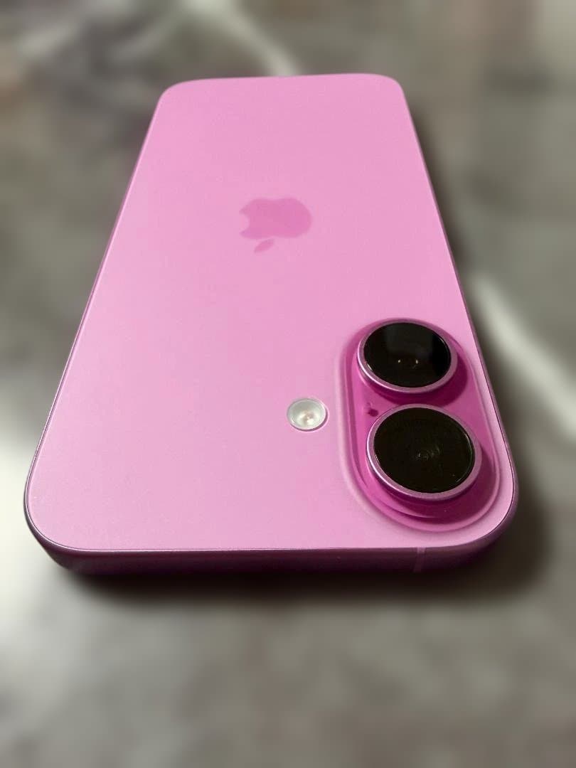 【超美品】電池残量良　Apple iPhone 16 ピンク本体 128GB