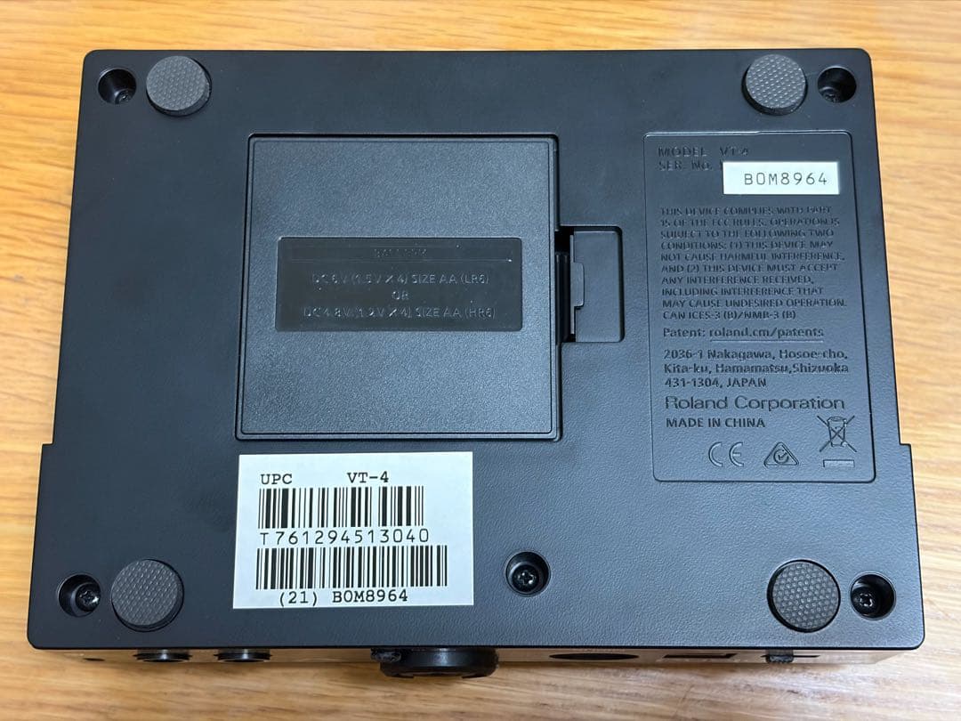 その他 Roland VT-4 Voice Transformer