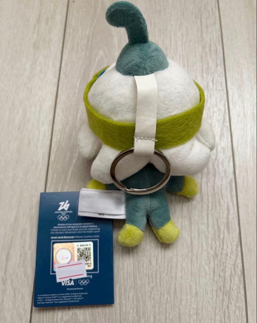 ミラノ・コルティナオリンピック フロー キーホルダー