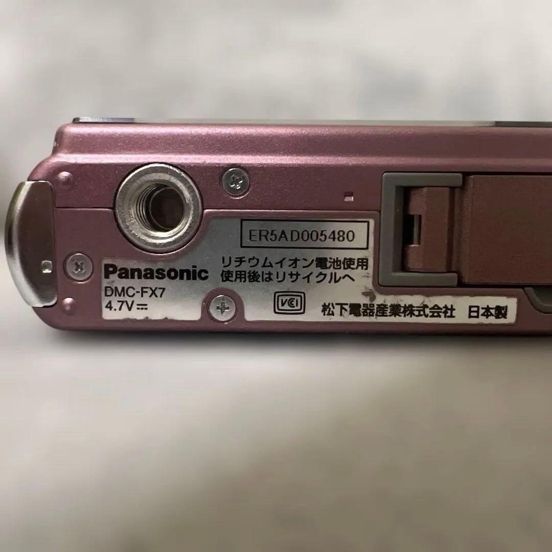 LUMIX DMC-FX7ピンク