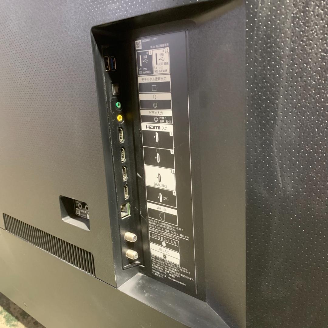 K168 SONY 4K液晶テレビ KJ-65X80J 2021年製