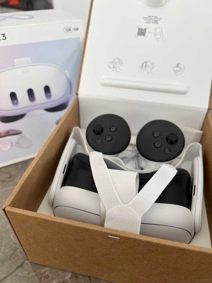  Quest 3 128GB VRヘッドセット　メタクエスト