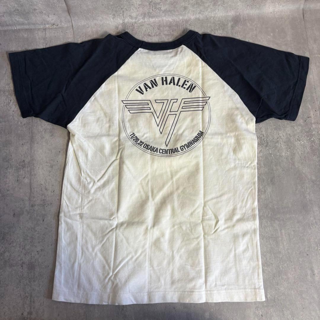 VAN HALEN ヴァンヘイレン ラグラン Tシャツ 海外 ビンテージ バンド