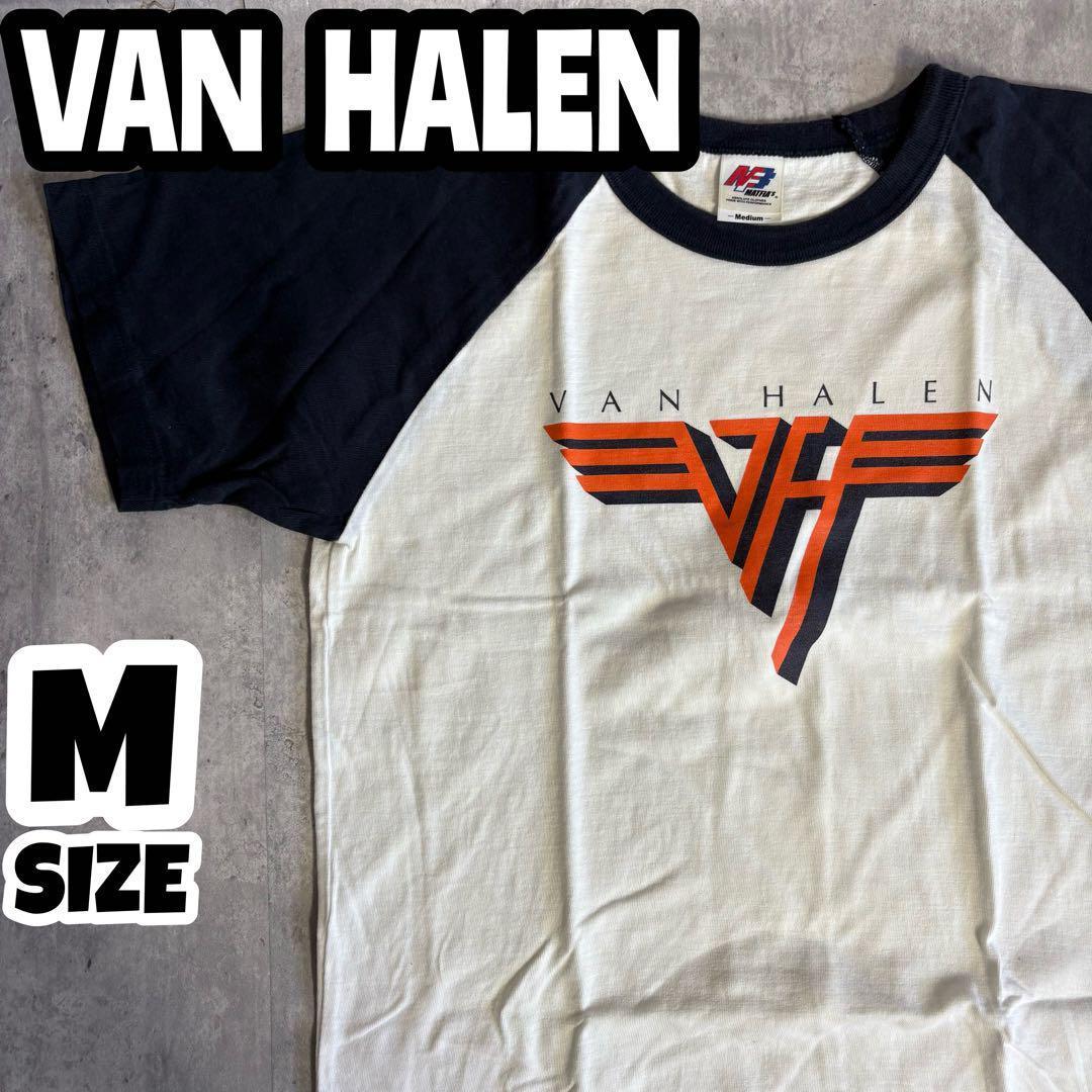 VAN HALEN ヴァンヘイレン ラグラン Tシャツ 海外 ビンテージ バンド