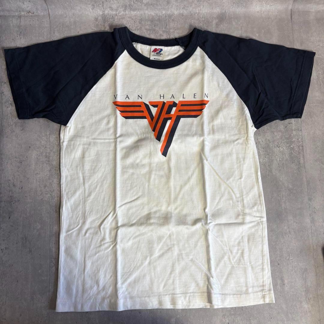 VAN HALEN ヴァンヘイレン ラグラン Tシャツ 海外 ビンテージ バンド