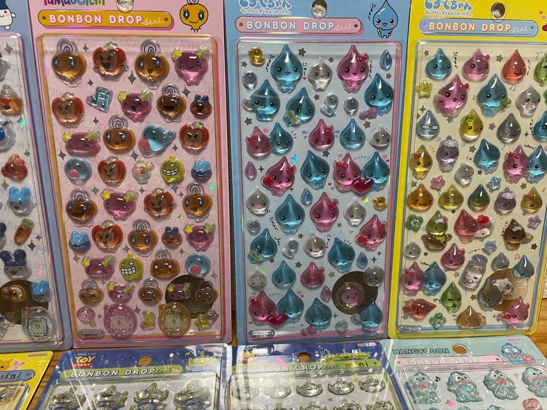 ボンボンドロップシールなど15枚　まとめ売り　大　ミニ　たまごっち　ディズニー