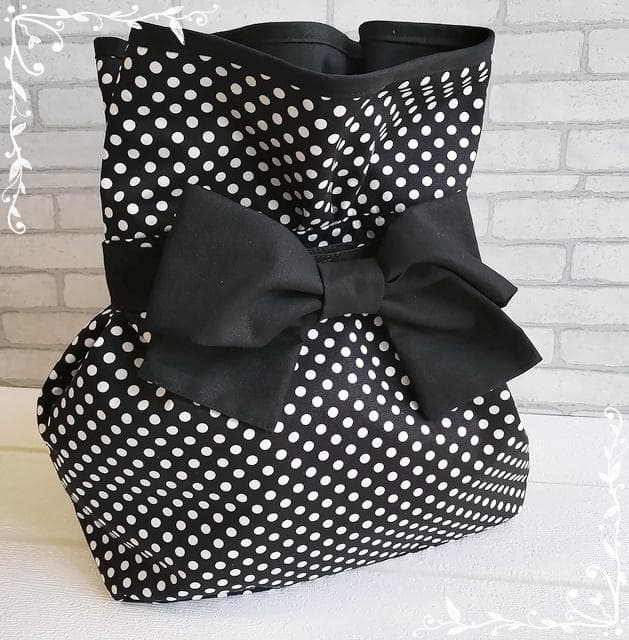 【受注製作】7mmドットリボンリュック