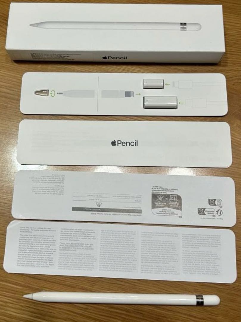 Apple Pencil 第1世代 付属品(ペン先以外あり) 2024年購入