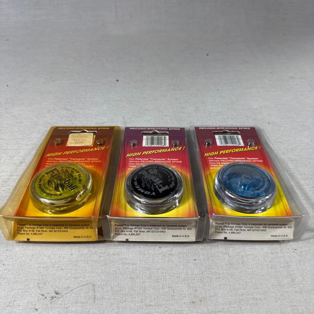 希少 YOMEGA　ハイパーヨーヨー　プロスピナーファイヤーボール 3個セット