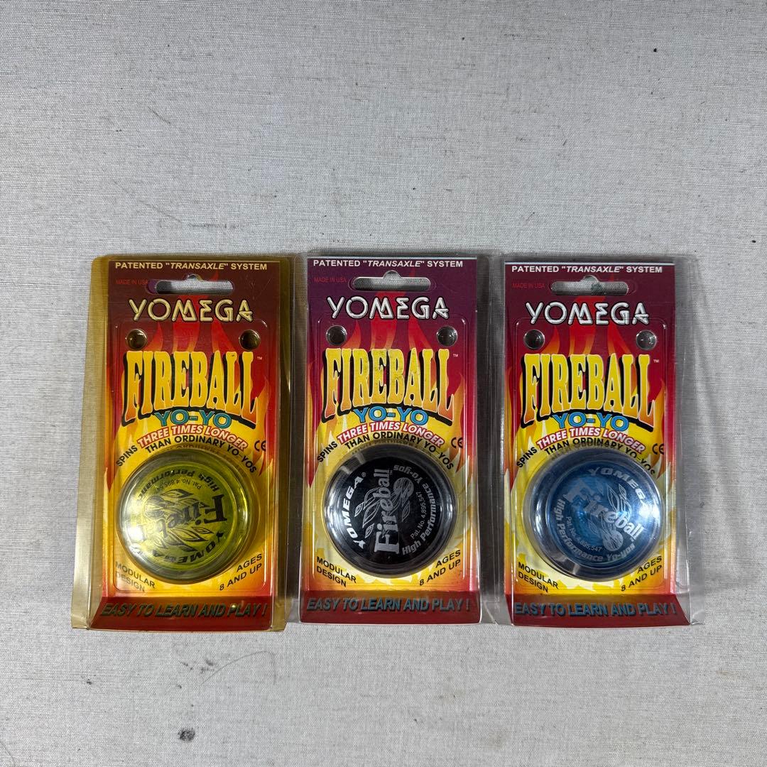 希少 YOMEGA　ハイパーヨーヨー　プロスピナーファイヤーボール 3個セット