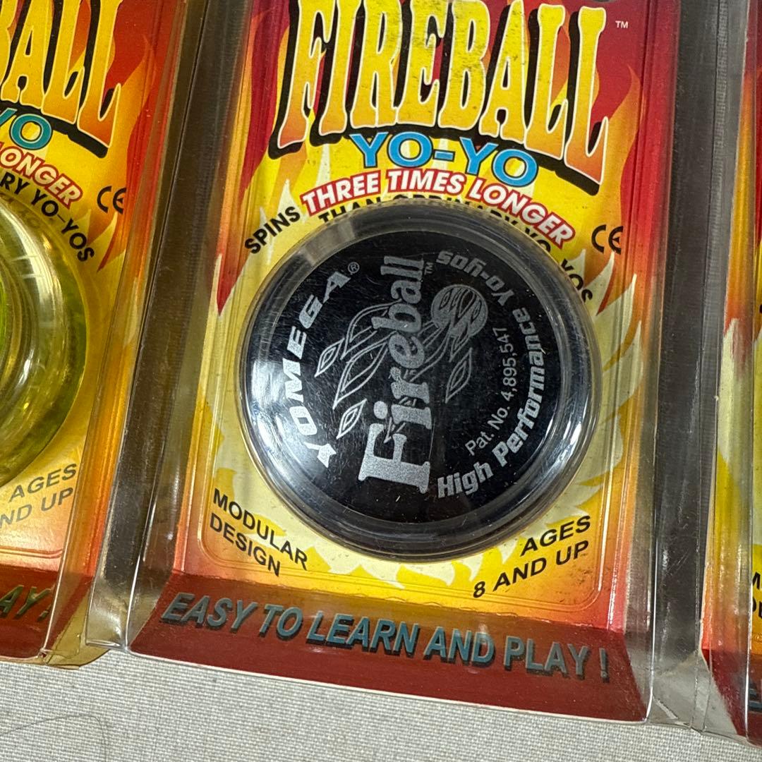 希少 YOMEGA　ハイパーヨーヨー　プロスピナーファイヤーボール 3個セット