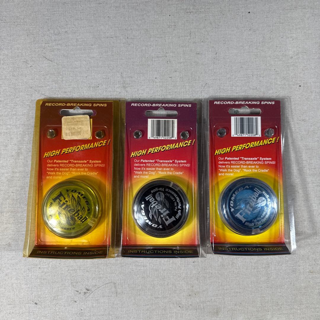 希少 YOMEGA　ハイパーヨーヨー　プロスピナーファイヤーボール 3個セット