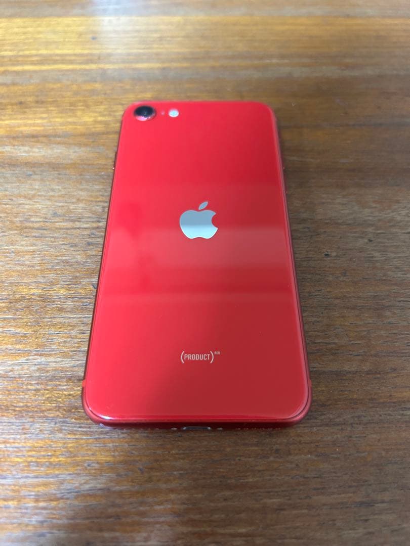 iPhoneSE第2世代 64GB red 本体 箱あり