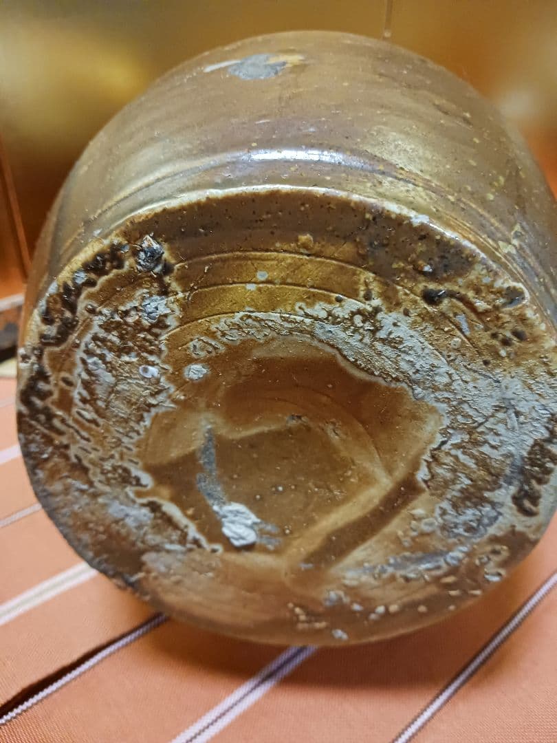 『超美品』備前焼 梅瓶 花器 大正ロマン 高さ31cm 重厚感 徳利 正月