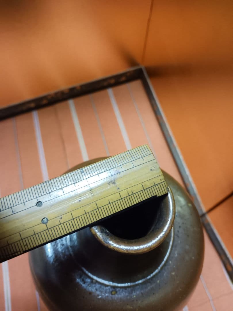 『超美品』備前焼 梅瓶 花器 大正ロマン 高さ31cm 重厚感 徳利 正月