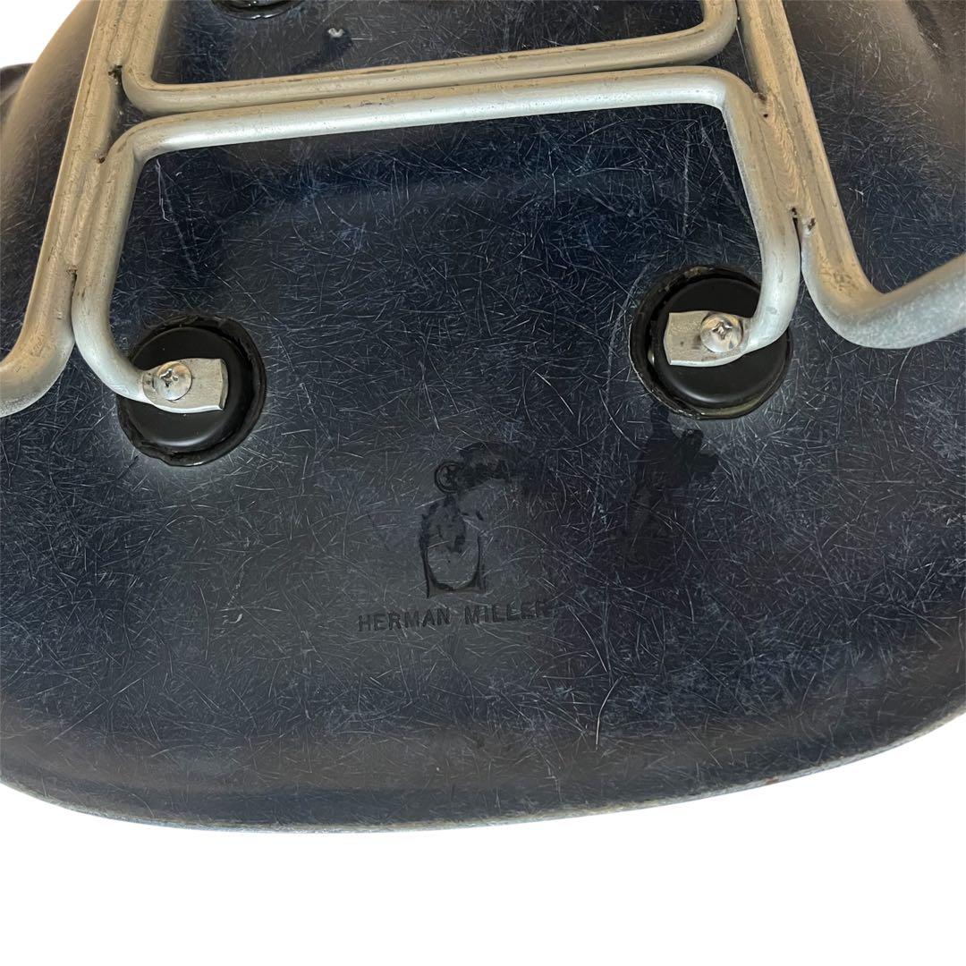 ハーマンミラー 2nd シェルチェア ネイビー レア 希少　アンティーク
