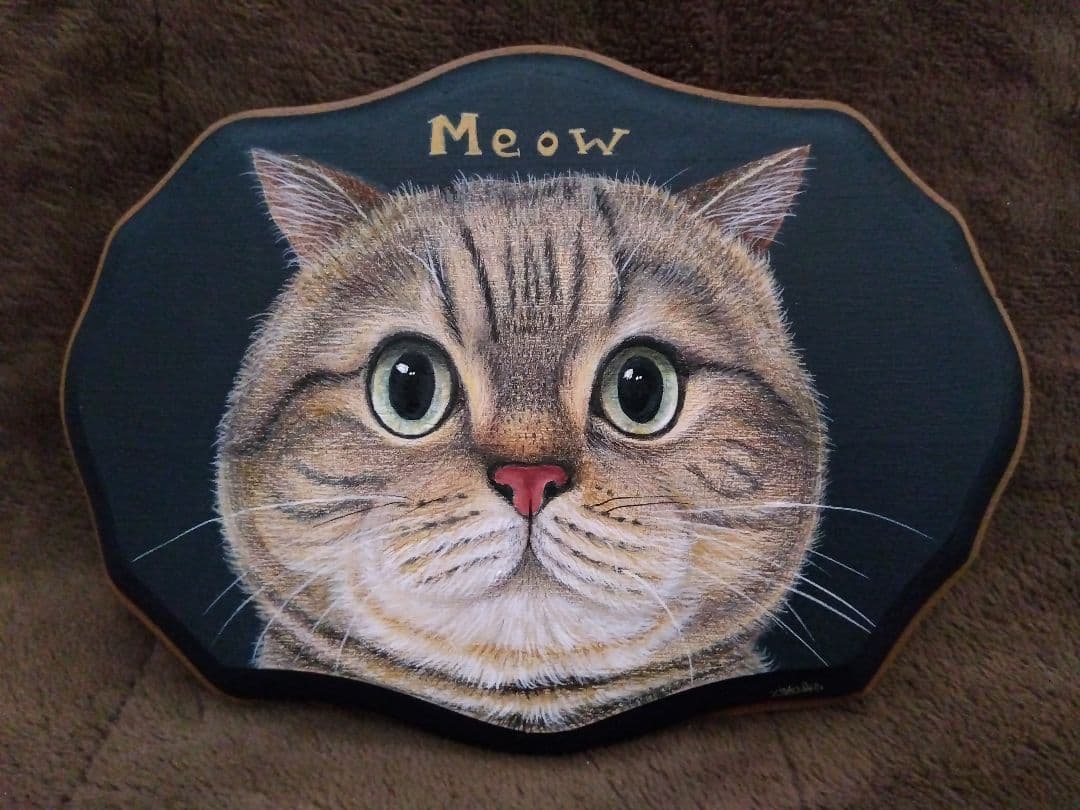 トールペイントオリジナル作品：　「 明日もきっと大丈夫」