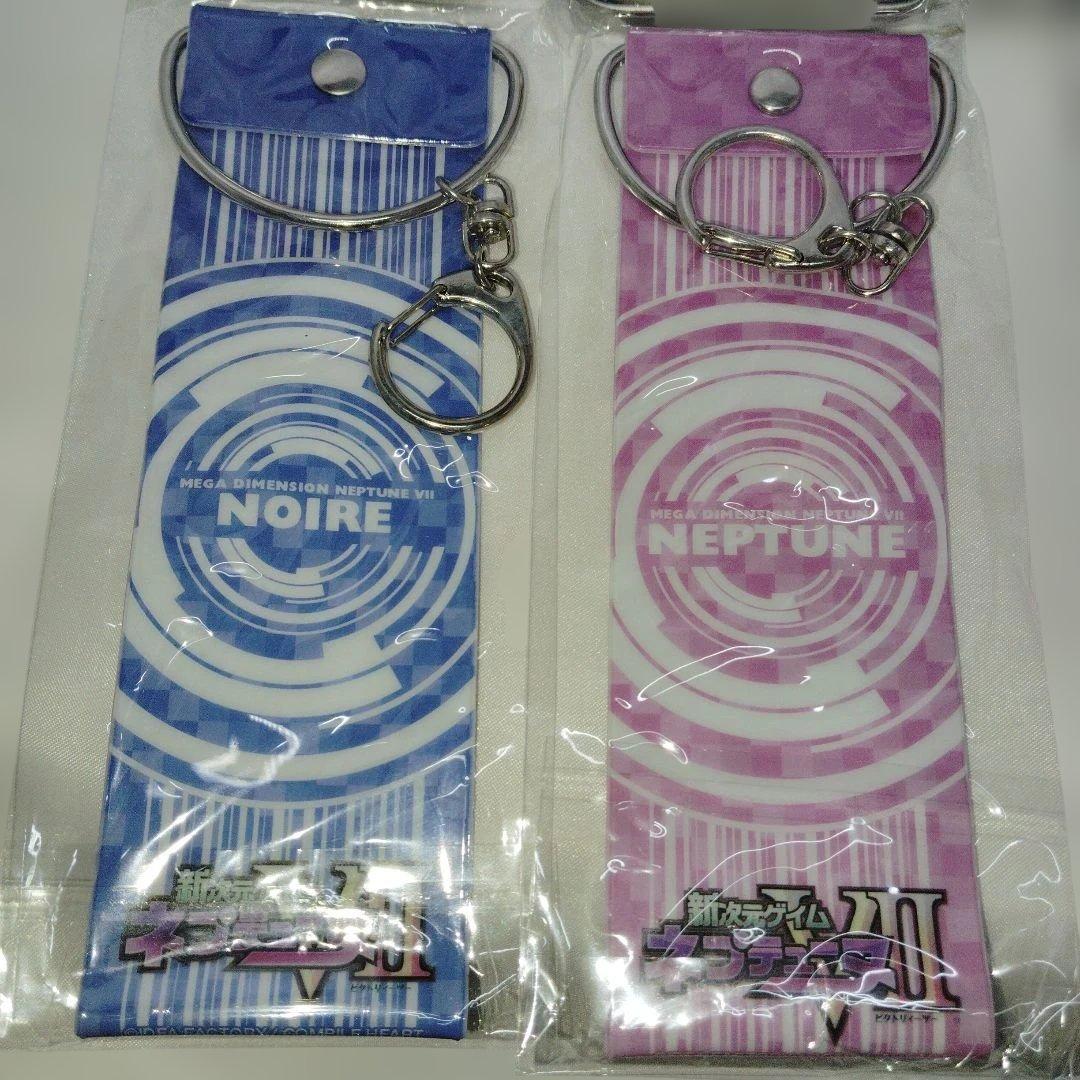 超次元ゲイム ネプテューヌ キーホルダー 缶ペンケース アクリルペアキーホルダー