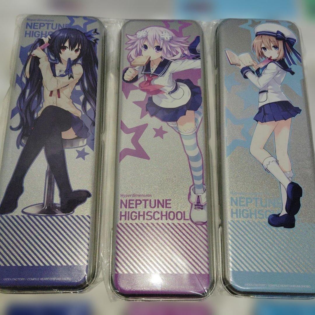 超次元ゲイム ネプテューヌ キーホルダー 缶ペンケース アクリルペアキーホルダー