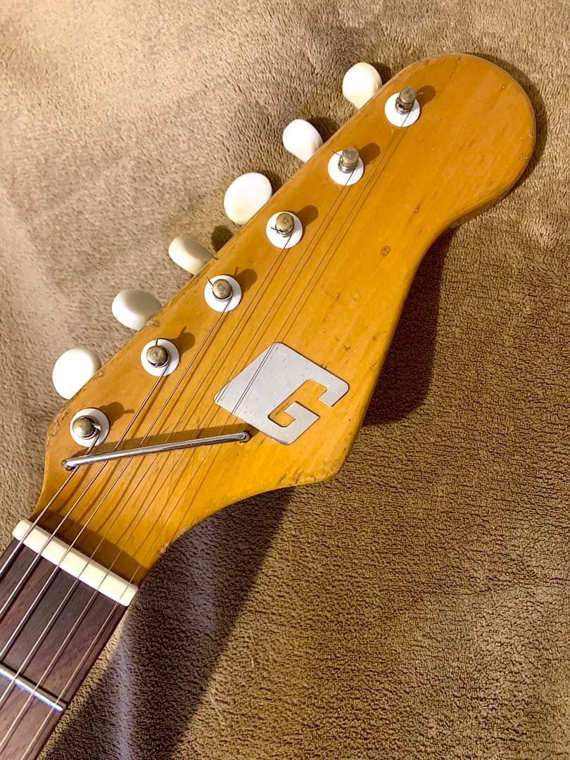 Guyatone LG-85T 60s 国産ビザール 上位機種 赤 リフレット済