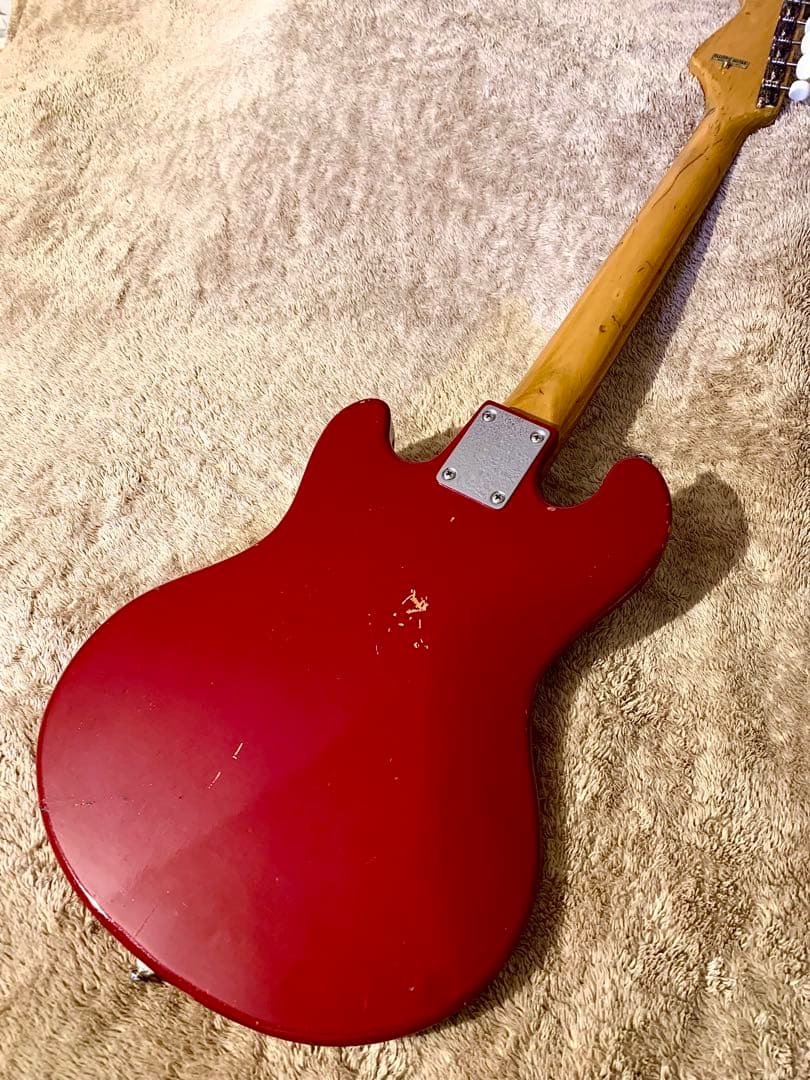 Guyatone LG-85T 60s 国産ビザール 上位機種 赤 リフレット済